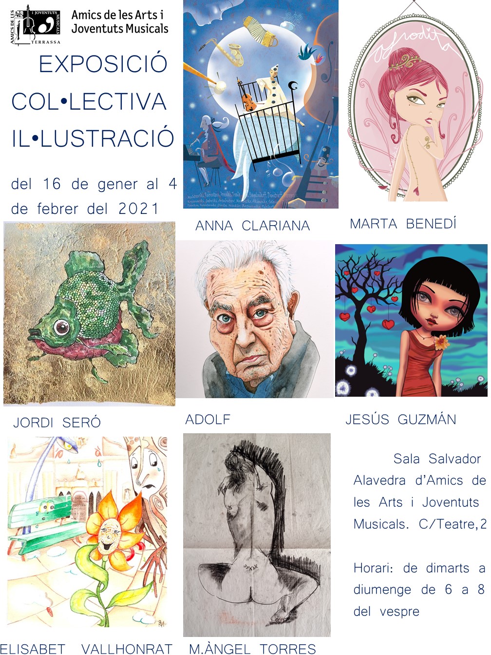 exposici collectiva d'illustraci