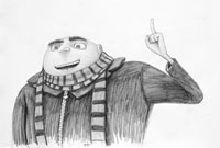 Gru drawing