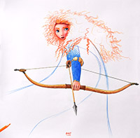 MERIDA DRAWING