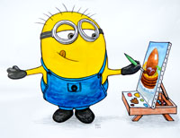 minion painting