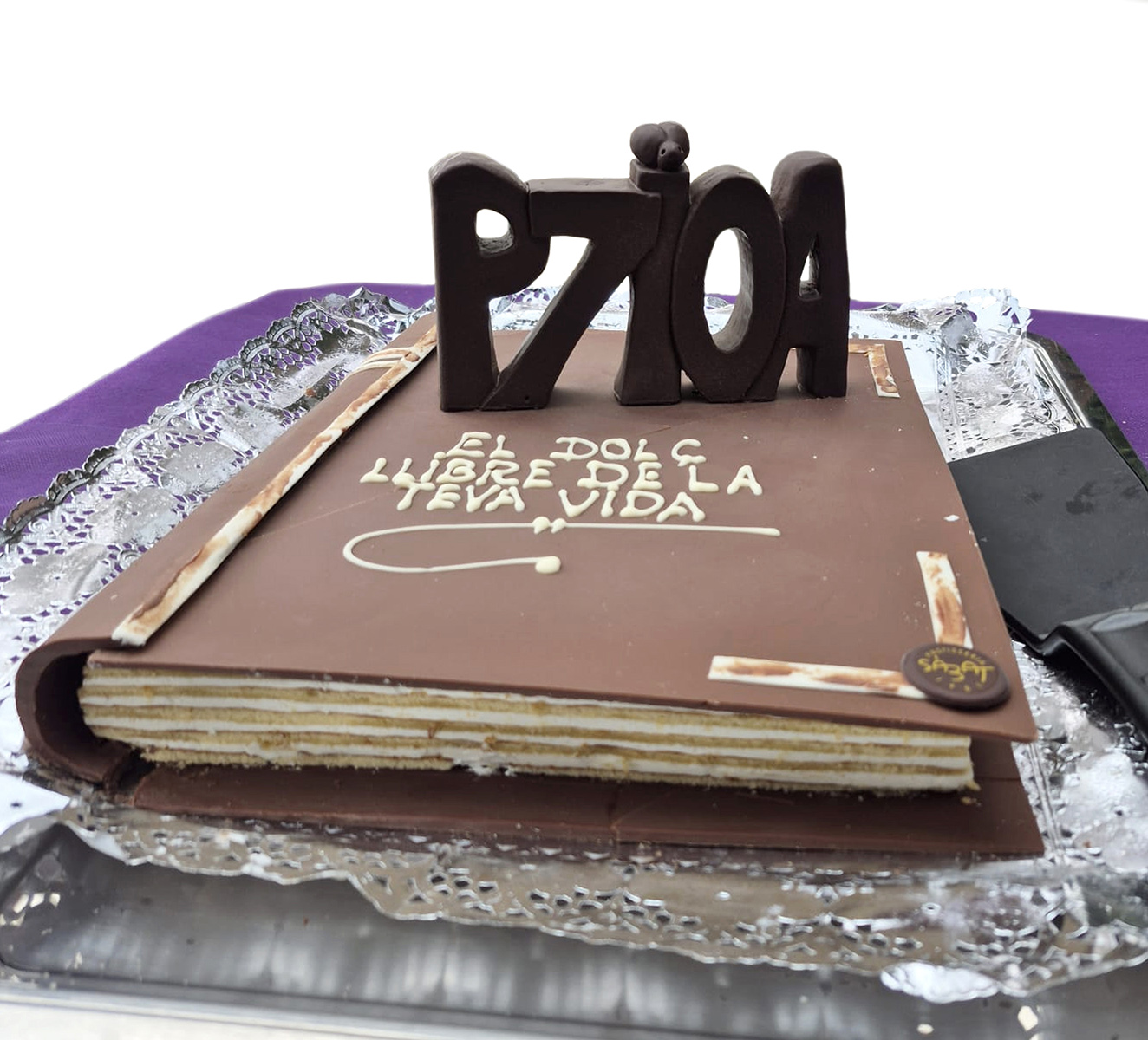 llibre d'artista de xocolata