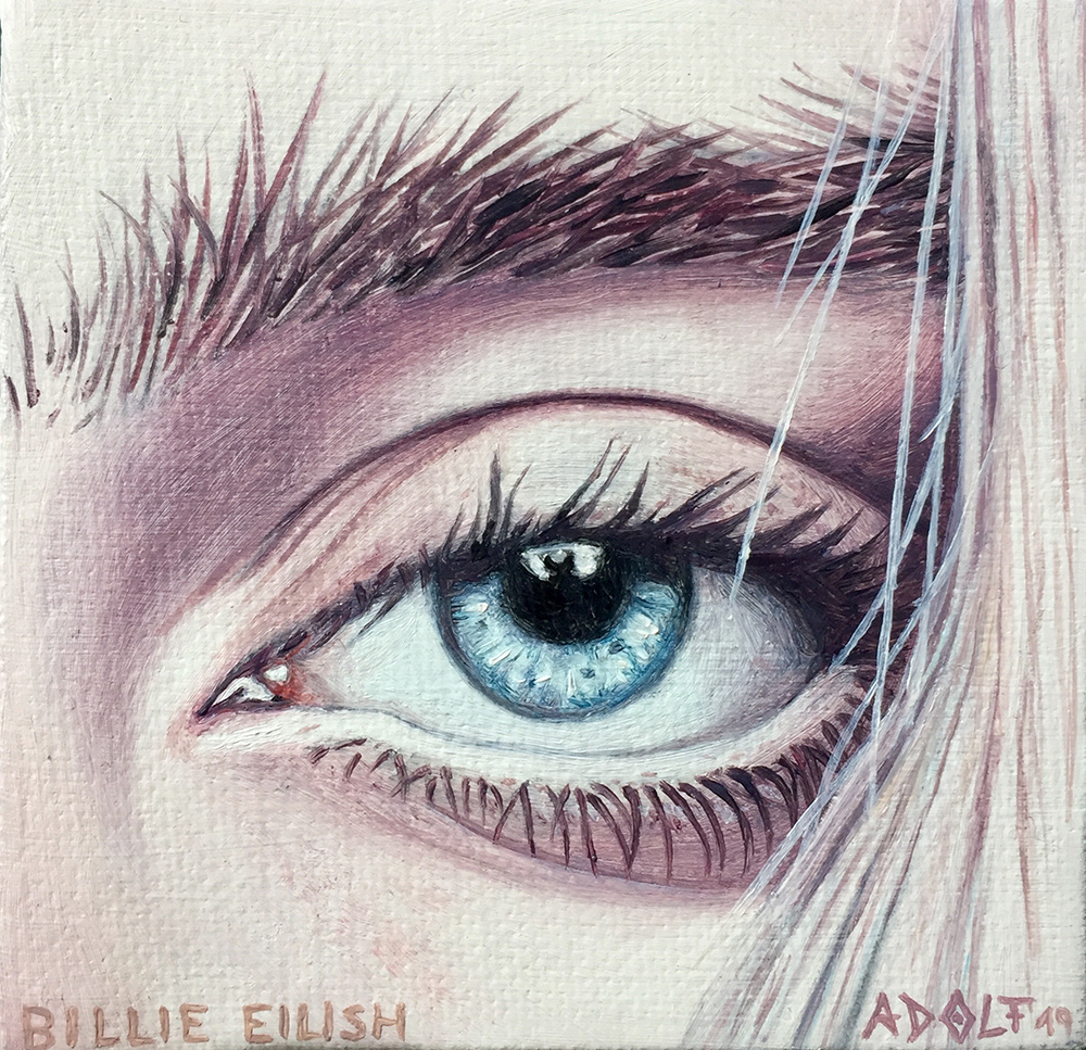 Billie Eilish portrait