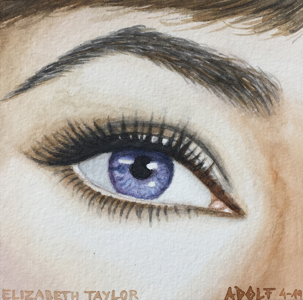 Elizabeth Taylor portrait