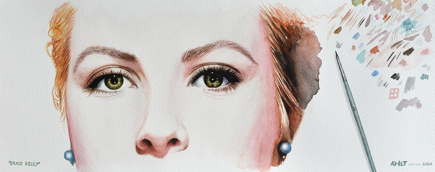 grace kelly portrait