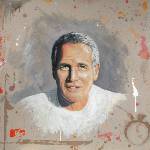 paul newman potrait