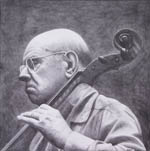 Pau Casals dibuix